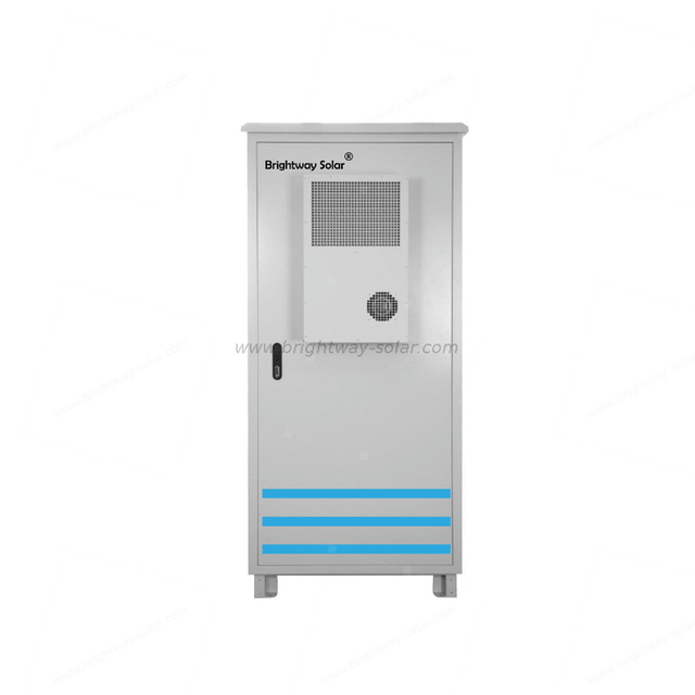 Brightway Solar OEM integrado 60kW Energía al aire libre Litio de hierro Fosfato Sistema de almacenamiento de energía solar con BMS para uso exterior